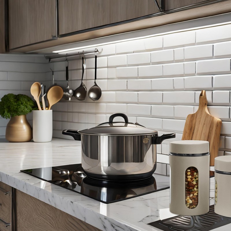 Home Basics Retro Kitchen Canisters For Countertop (3 Piece Set)