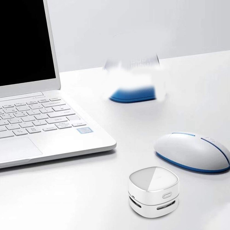 ODISTAR Desktop Vacuum Cleaner, Mini Table dust Sweeper Energy Saving,High