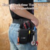 MELOTOUGH Small Tool Pouch with Belt Clip, Mini Electrician Work