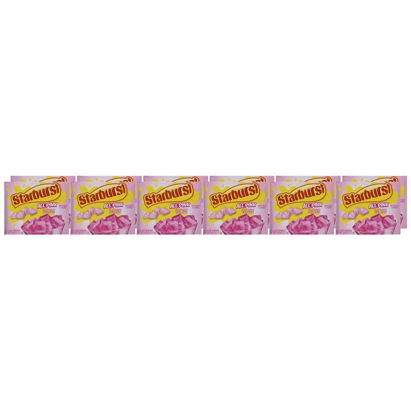Starburst Gelatin – Strawberry, 12Count
