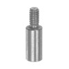 sourcing map Flat Contact Points 4mm Dia 8mm Length M2.5