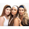 Brushworks Jersey Headbands - 3 Pack