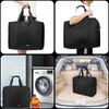 Vimapo Foldable Travel Duffle Bag with Trolley Sleeve 40L -