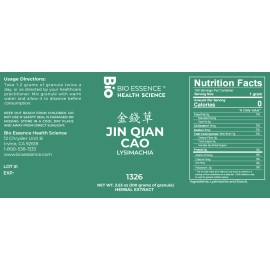 Bio Essence Health Science 1326 Jin Qian Cao,  Gold Coin Grass 100g