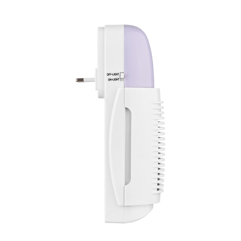 Powerful Household Air Purifier Compact Wall-mounted Odor Cleaner with Nightlight