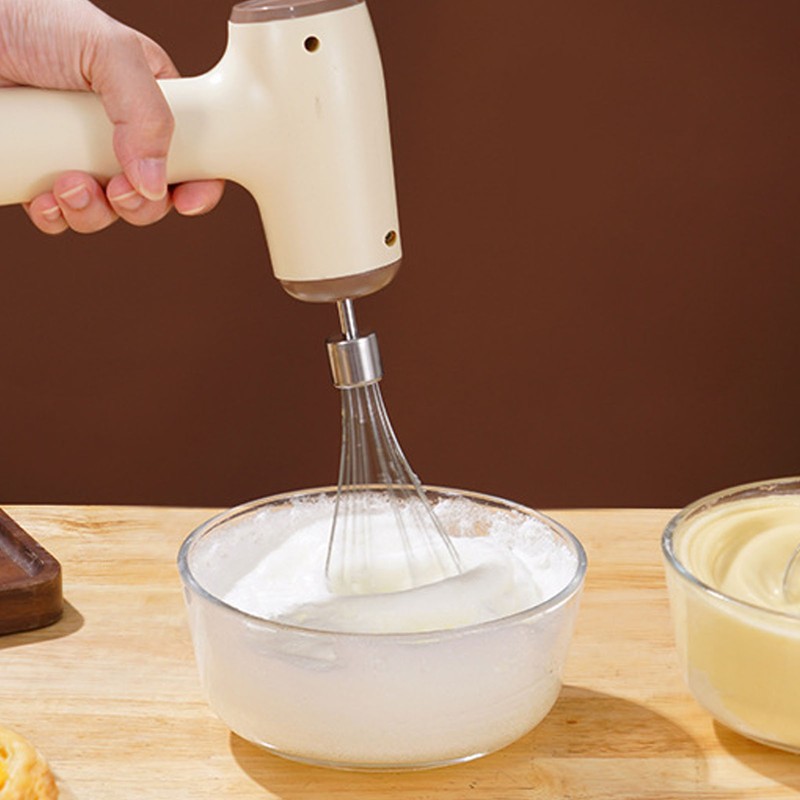 Electric Garlic Chopper Egg Beater Cordless Handheld Food Processor USB