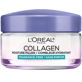 L'Oreal Paris Collagen Moisture Filler Facial Moisturizer, Anti Aging Face Cream, Non-Greasy Skin Care Formula For Up to 48HR Hydration, 1.7 oz