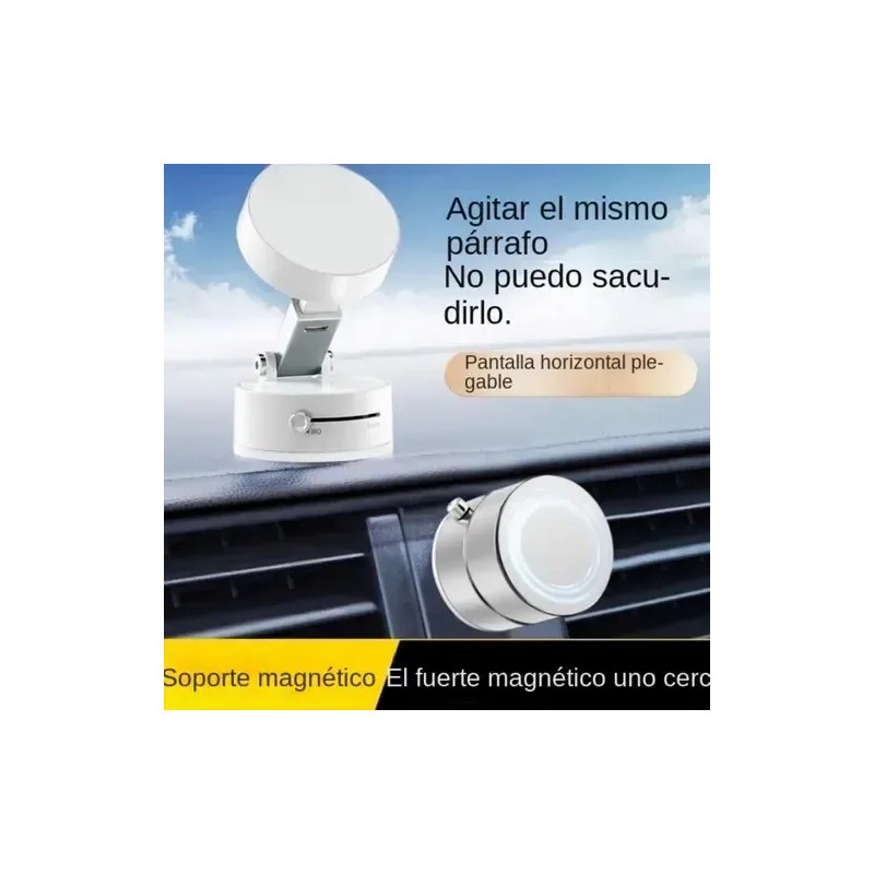 Soporte Magnetico Celular De Ventosa Para Teléfono Base Auto