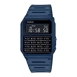 Casio Digital CA-53WF-2B, Casio Collection Retro Mens Digital Watch with Plastic Blue Strap Ca-53wf-2bdf, 34MM, Digital