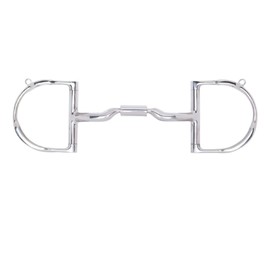 Myler Medium Dee Low Port Comfort Snaffle With Hooks Mb 04 5