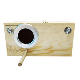 Bird Houses, Bird nests, Bird roosting Boxes, Natural Wooden Bird nest Boxes, Warm Bird Houses, Birdcage Accessories, Suitable for Small and Medium - Sized Parrots