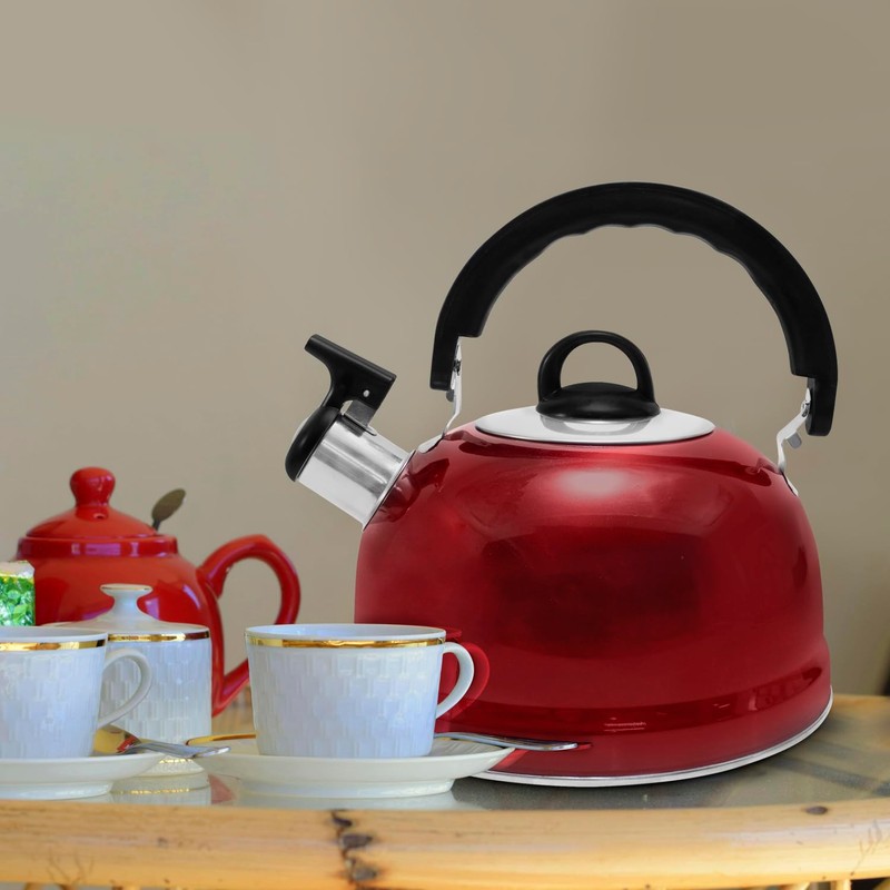 Tetera para estufa de acero inoxidable de grado alimenticio, 3