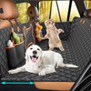 Back Seat Extender for Dogs, Large Space, Hard Bottom Car