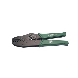 SATA ST91107ST Carbon Steel Non-Insulated Terminal Crimping Tool Green/Black