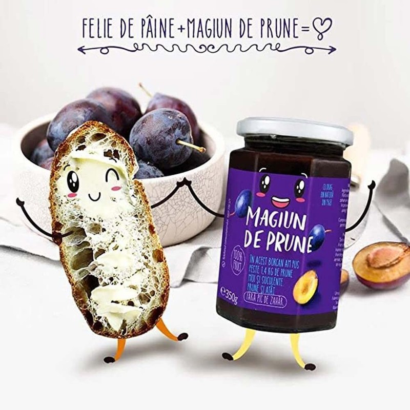 RAURENI PLUM BUTTER 'MAGIUN DE PRUNE" 350g