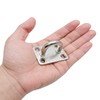 Hulless 4 Pcs 2 x 1.6 Inch 304 Stainless Steel