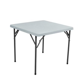 YUZHANGHE Cocktail Square Table Top Cover Spandex Fitted Stretchable Tablecloth Topper Cap Black Table Cover Cap 34x34 Inch - Grey