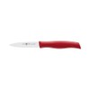 Zwilling Knife Twin Grip with Peeler, Stainless Steel, Silver/Red, 48