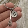 Heart Projects Custom Initial Lacrosse Keychain, Lacrosse Player Gift, Lacrosse
