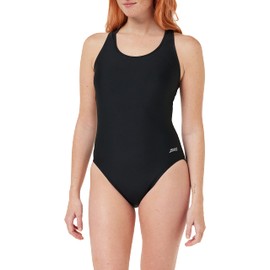 Zoggs Women's Coogee Sonicback Ecolast Swimwear, Black, 42 UK