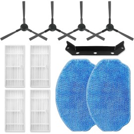 SONGRUI Replacement kit for MAMNV BR151 Robot Vacuum and Mop Blue / White / Black