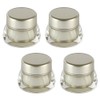 FOMIYES 4pcs Refillable Face Cream Containers Double Cosmetic Jars for