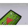 Mini Golf Club Putter Ballpoint Pen Golfers Gift Box Set