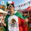 2 Pelucas Peluca Tricolor México Mundial Para Fiestas Tricol