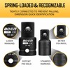Mr.wintek 5 Piece Impact Socket Adapter Set and Reducer Set,