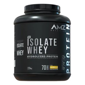 Proteína Aislada De Suero Amz Isolate Whey Vainilla Polvo                                                                                             
