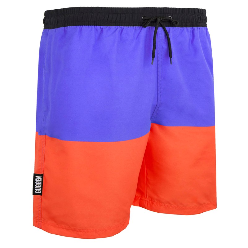GUGGEN Mountain Swimming Trunks for Men Quick-Drying Swimming Shorts 596