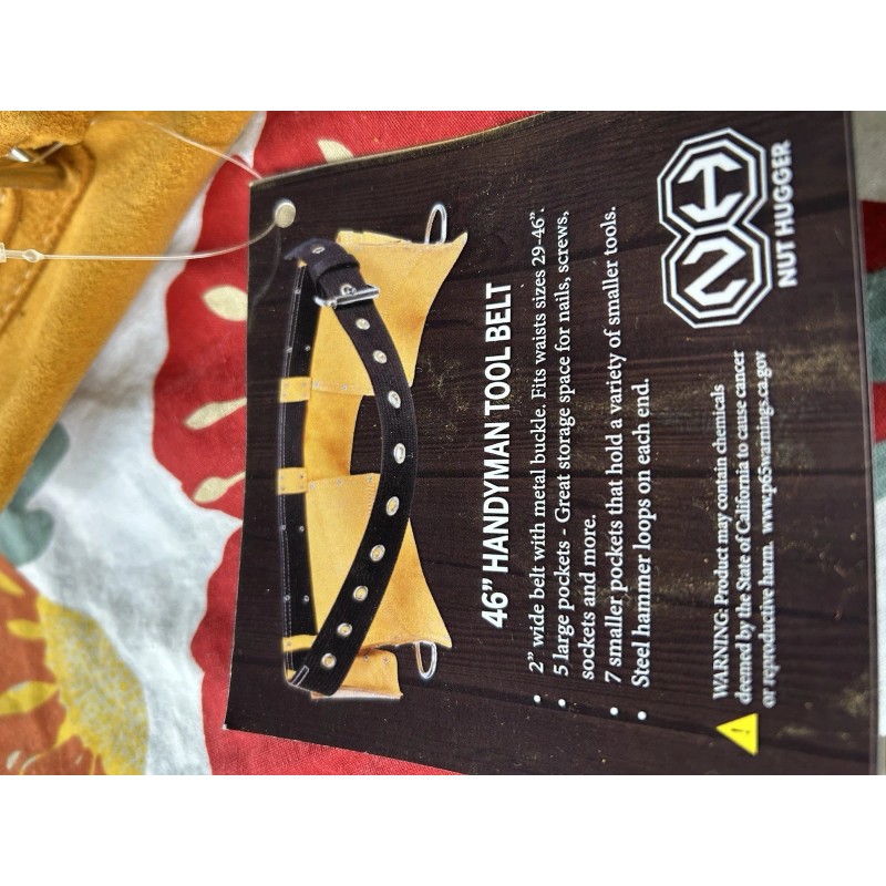 Nut Hugger NEW Nut Hugger Handyman Tool Belt 12 Pockets