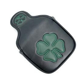 Odyssey Golf Putter Cover for Small Red Mallet 2 Ball Tailor Made Magnetic Clover Pattern (Square Green Area)