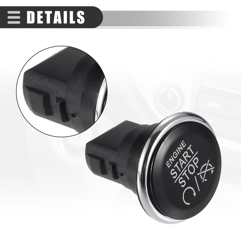 A ABSOPRO Engine Start Stop Switch for Dodg Challenger No.