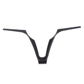 Car Steering Wheel Cover Trim for Alfa Romeo Giulia Stelvio 2017 2018 2019, Car Decoration Accessories (Matte Black)