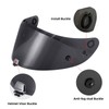 MXJ Gear Helmet Visor, Motorcycle Helmet Visor, Motorcycle Wind Protection