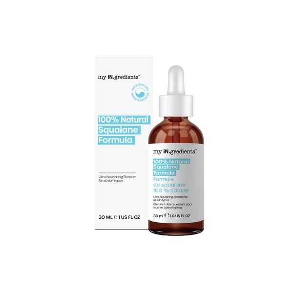 masque BAR Squalane Oil, 100% Natural Olive derived Squalane Oil,