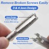 Screw Tap Extractor Set of 10 Broken Head Taps Stripped