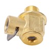 Quick Engine Oil Drain Valve M14‑1.25 Brass Stainless Steel with