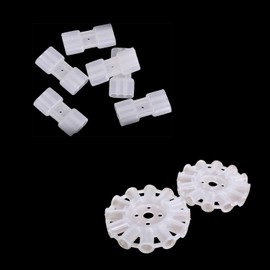 SHATCHI 8" Glow in Dark Sticks, Round and Square Connectors for Making Balls, Chains, Triple Bracelets Fun Kids Toys Night Party Accessories, Multi, Medium