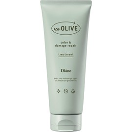 Diane Ash Olive Color Treatment [Color Charge & Damage Repair] Ash Olive 5.3 oz (150 g)