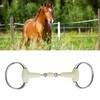 QANYEGN Horse Mouth Bit, Stainless Steel Horse Bit, Rubber Wrapped