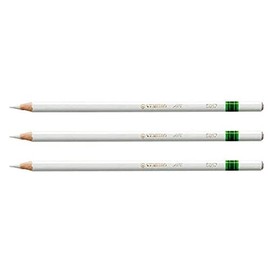 Stabilo Pack of 3 Coloured Pencils for All Surfaces - White