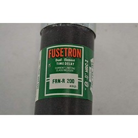NEW BUSSMANN FRN-R-200 BUSS FUSETRON TIME DELAY 200A AMP 250V-AC FUSE B250506