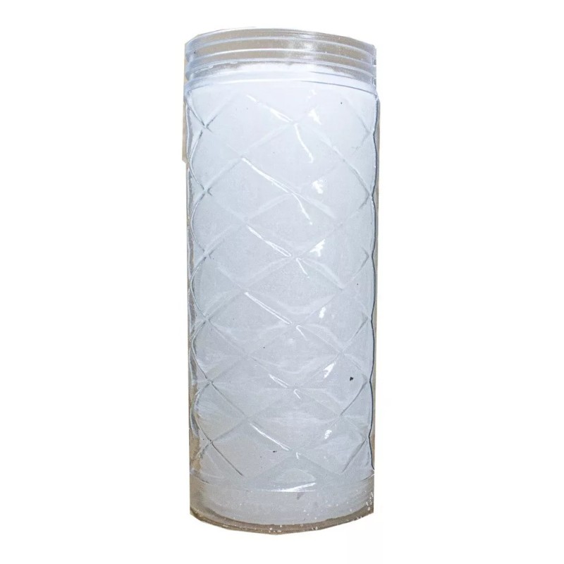 Veladora Ecológica C/8 Piezas Pata De Elefante(jumbo) Blanco