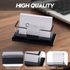 2 Pack Acrylic Business Card Holder for Desk,Clear Business Card