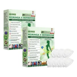 2pcs Parche Glorenda Para Moringa, Parche Nanomicrodarts                                                                                              