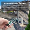 TOPENS M12 Handheld Transmitter Remote Control 4-Channel Transmitter for Automatic