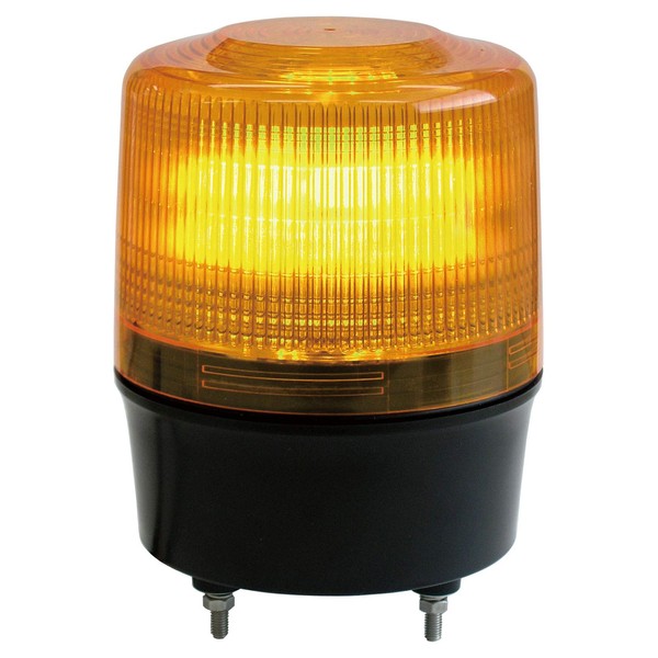 NIKKEI VL12R-200XY LED Rotating Light, 100-200 Yellow, Control Input Function,