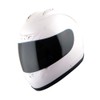 1Storm New Motorcycle Bike Full Face Helmet JH901 Glossy White